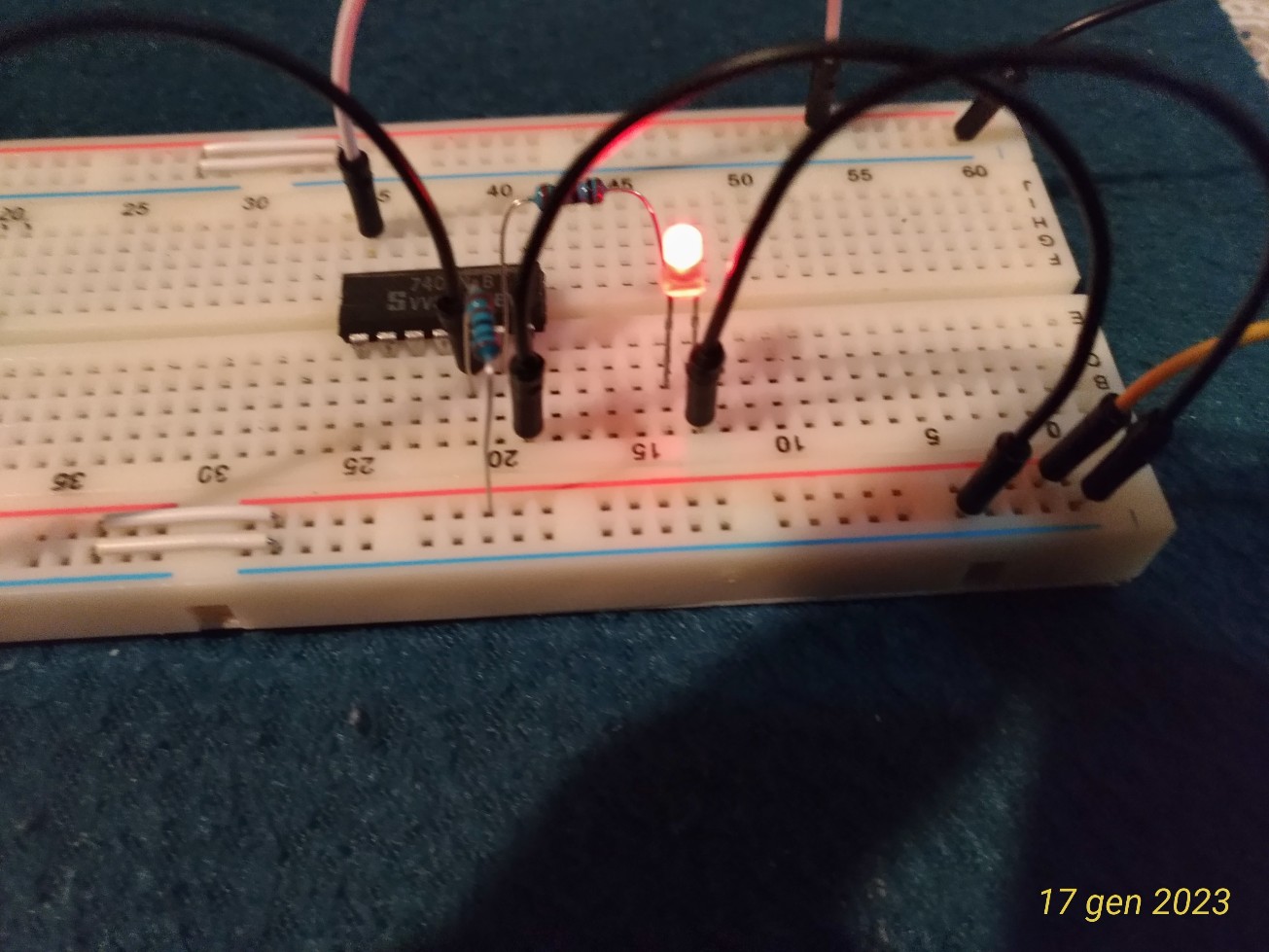 circuito test porte inverter